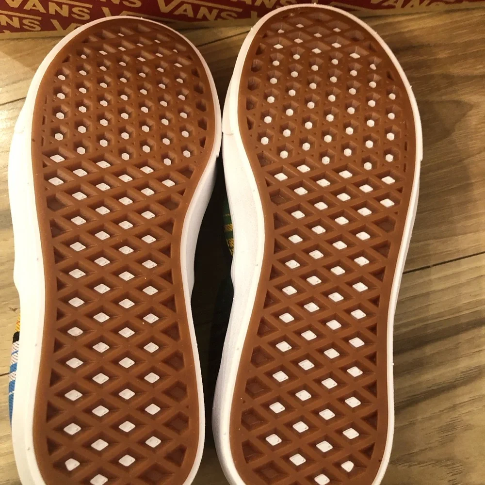 Vans ComfyCush Slip-On 'Blanket Stripe', Multi/True White, M/5.5, W/7M